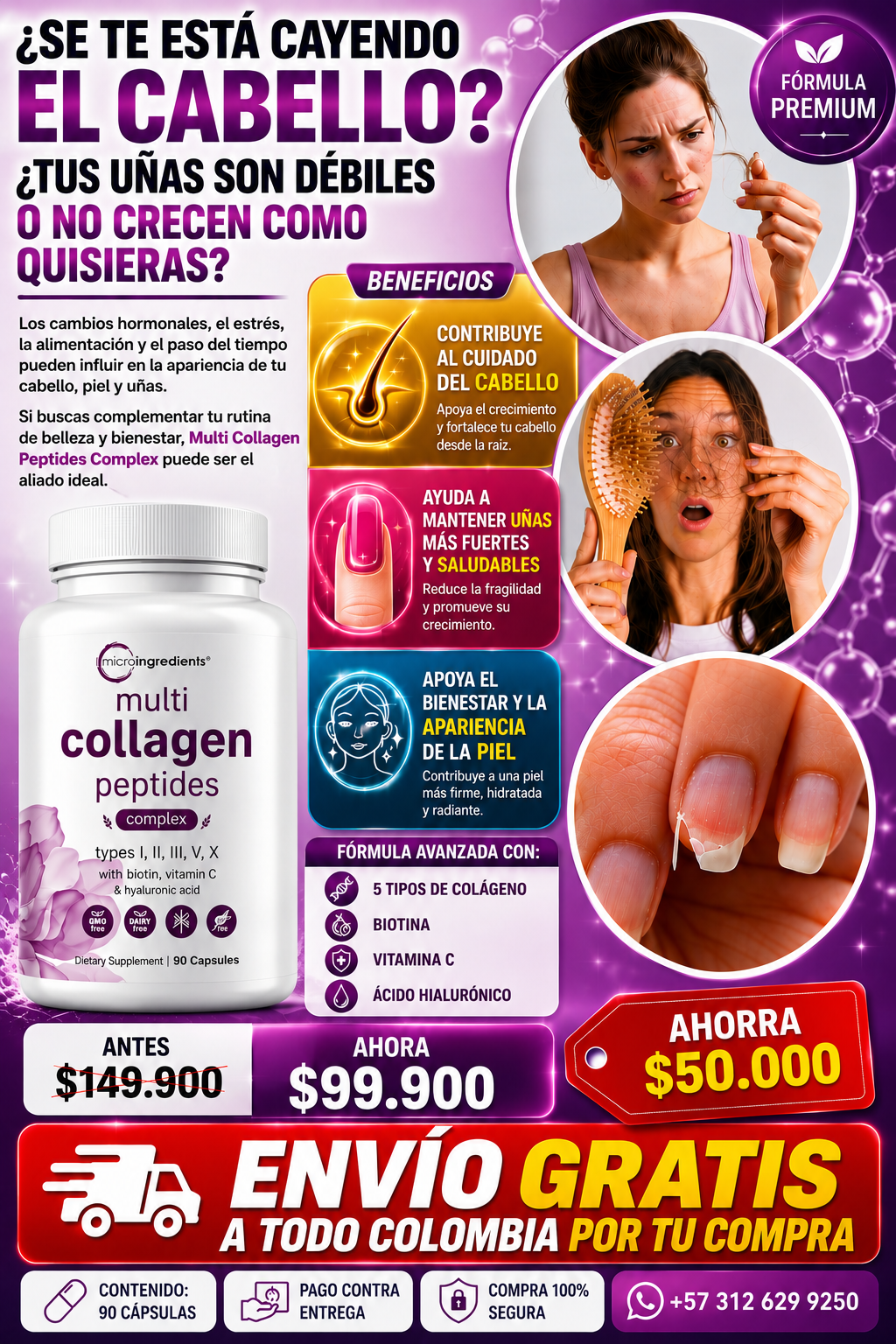 MICRO INGREDIENTS MULTI COLAGEN PEPTIDES
